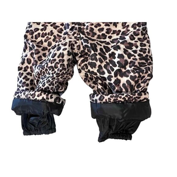 Pacific Trail Outdoor Wear Leopard Snow Bib Overalls Insulated 12‎ Months Chic - Picture 3 of 7